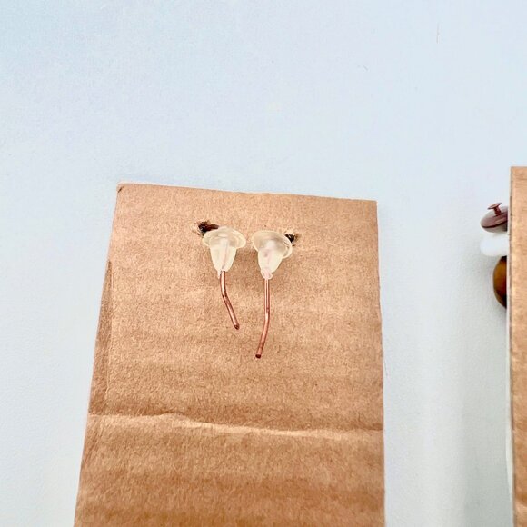 Lot Of 3 Pairs Handmade Beaded Dangle Earrings Mixed Stone Boho Style - Picture 10 of 10